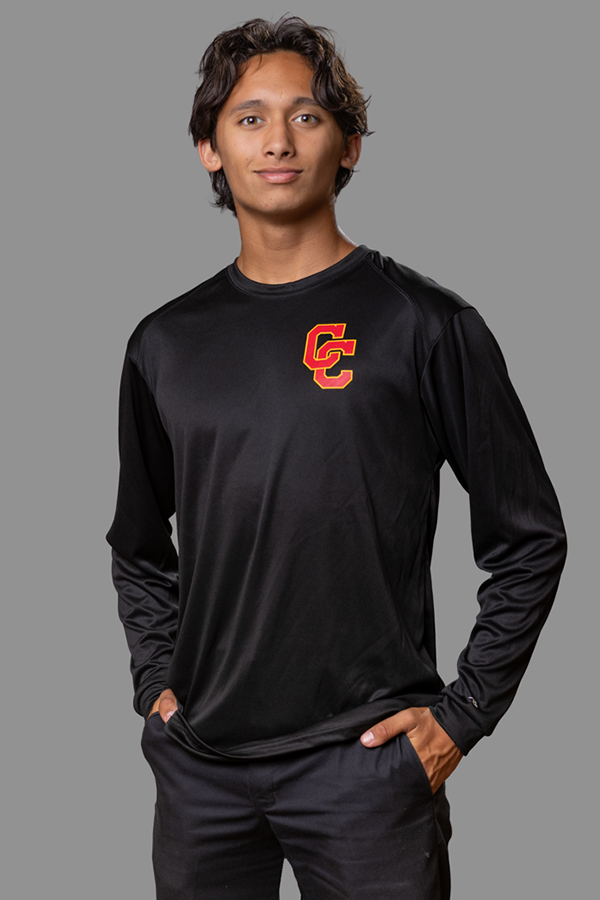 CC Long Sleeve Black Microfiber