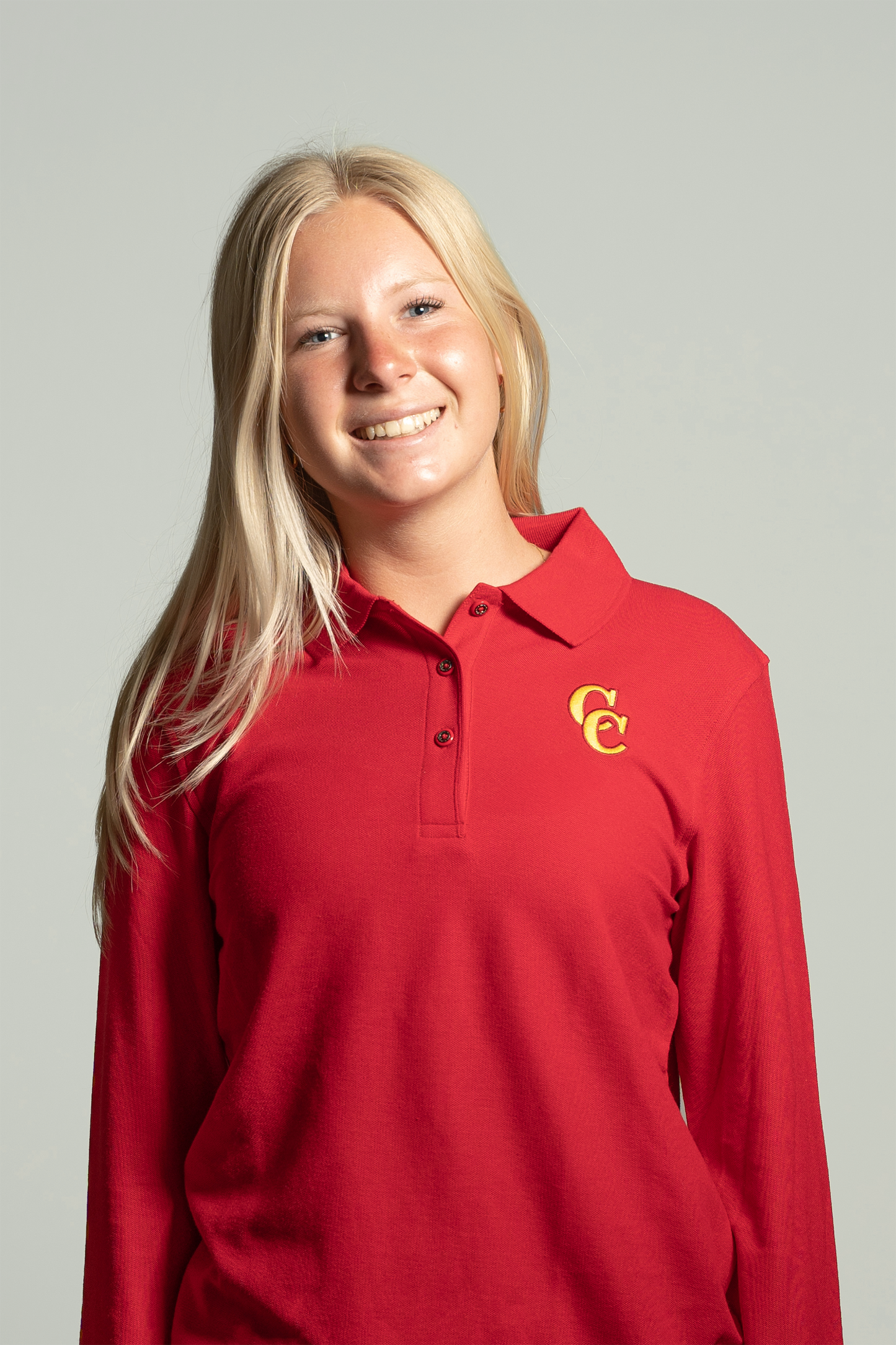 Girls' Long-Sleeved Polo