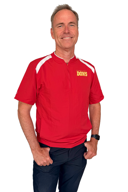 Men's Athletic Short Sleeve 1/4 Zip Jacket